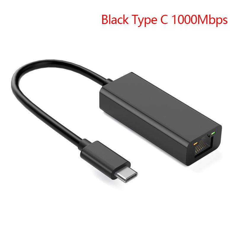 

Мережева карта Lan Type-C до Rj45 100/1000 Мбіт/с Gigabit Ethernet Adapter Drive Free Usb Ypc C Splitter Plug Play Network Card