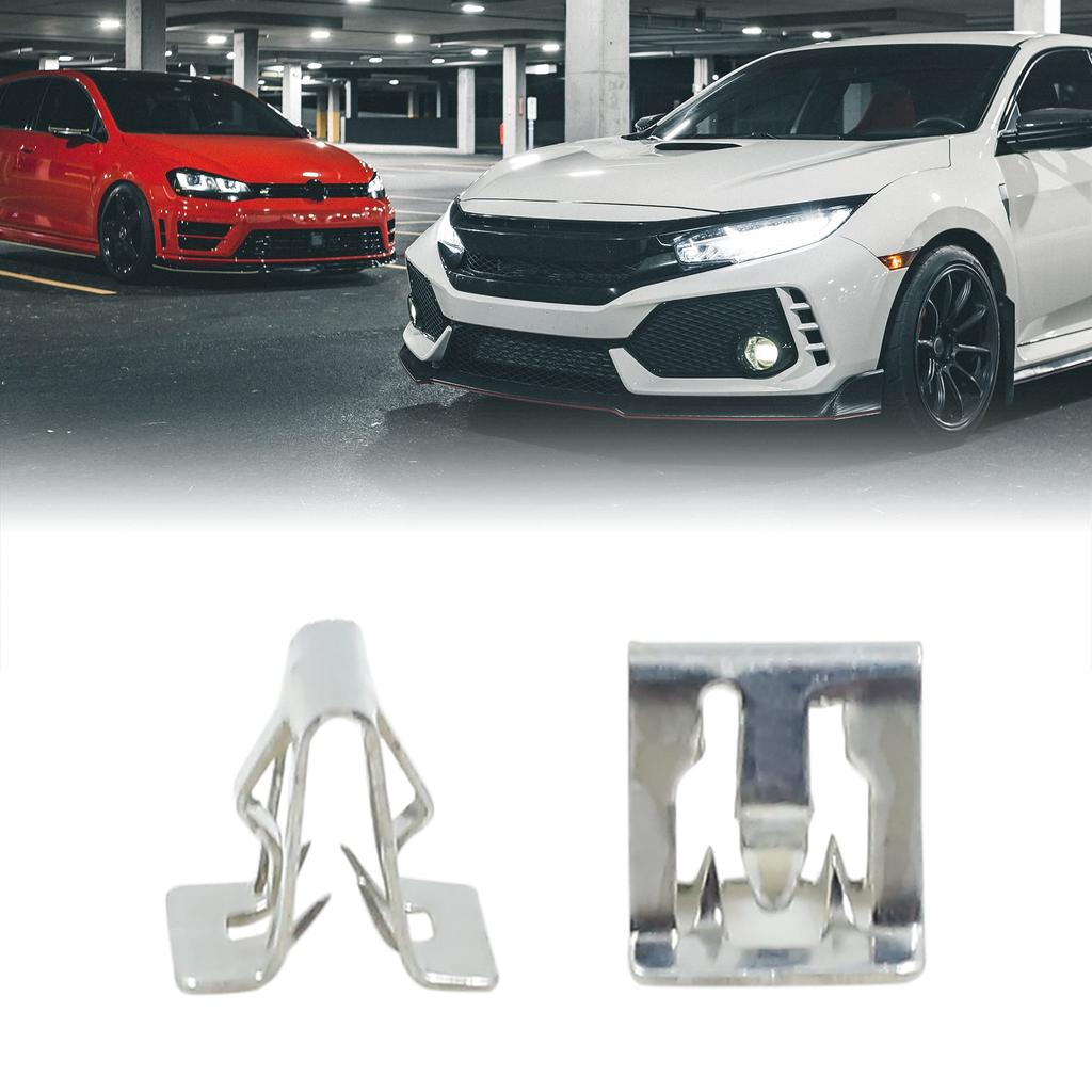 uxcell Automotive Dashboard Retainer Console Instrument Panel Metal Clip 12
