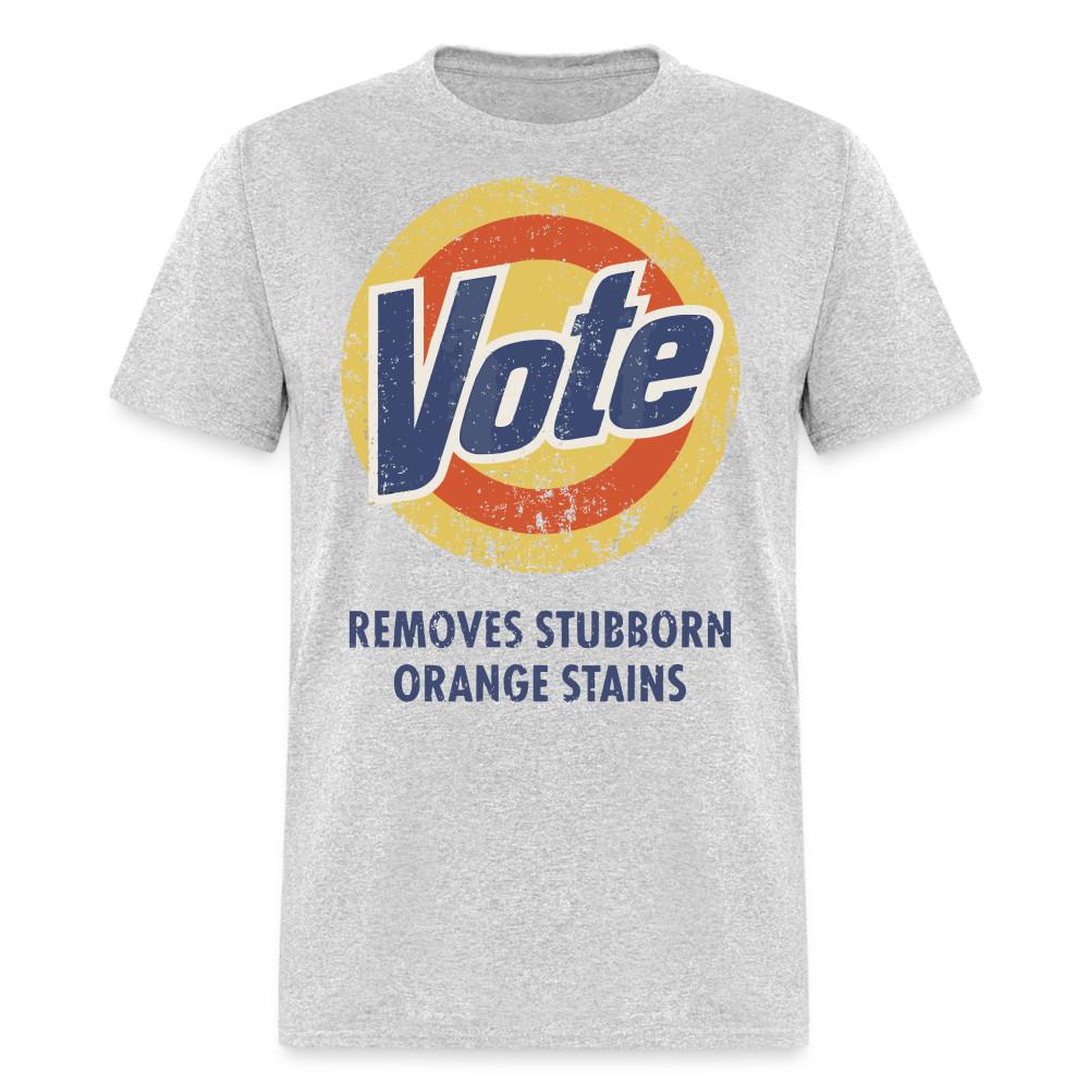 Anti-Trump Vote Shirt Removes Stubborn Orange Stains Funny Detergent T-Shirt