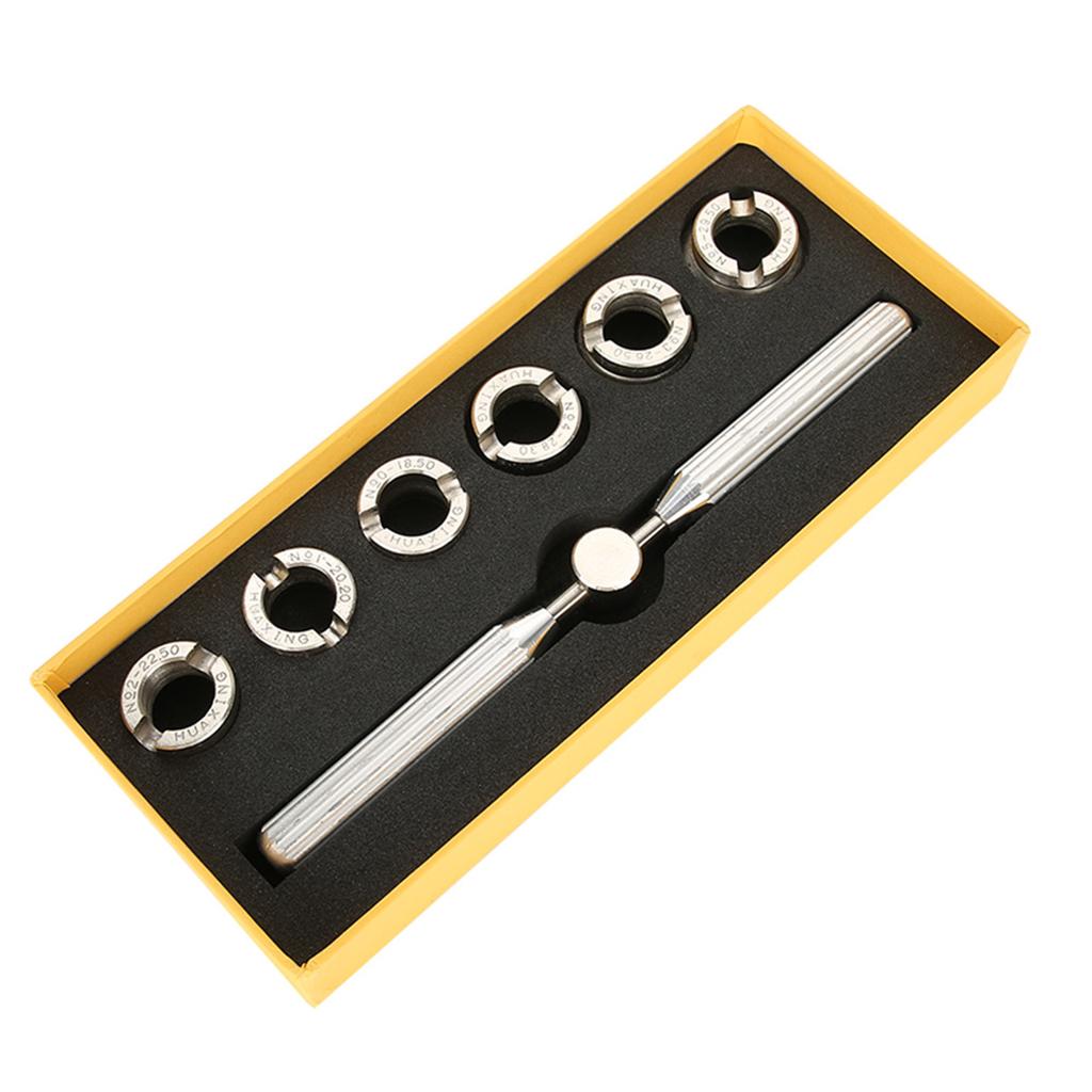 Watch Back Case Cover Opener Remover Wrench Dies Repairer Tool Set for Rolex Oyster