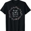 Latin Phrase Dum Spiro Spero Motivation Language Education T-Shirt