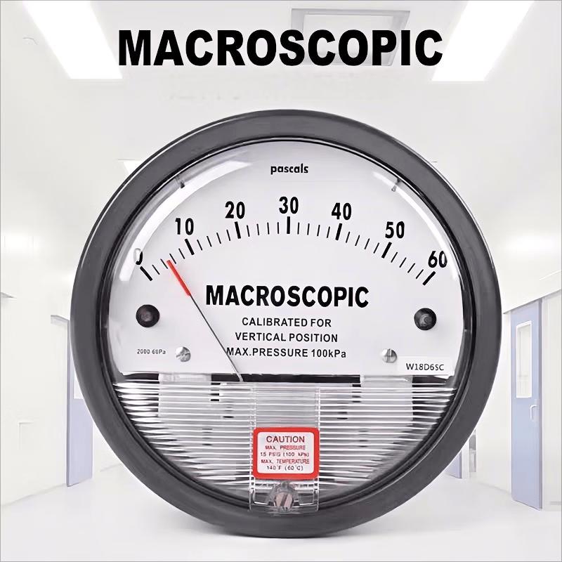 Механический манометр низкого давления Yaorui (Китайская версия)
