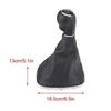 6 Speed Manual Gear Shift Knob Shifter Gaiter Boot Cover Car Accessories For Opel/Vauxhall Adam M13 2012 2013 2014-2019 Auto Interior Parts