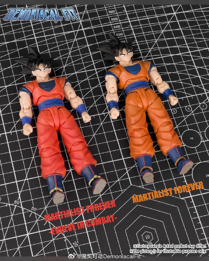 New Demoniacal Fit Son Goku Martialist Forever Evolve In Combat Action Figure Kit With Special Bonus Dragon Ball Goku Model Toy