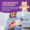 Little Live Pets - Cozy Dozys: Ginger the Kitty  Interactive Plush Kitty. Over 25 Sounds and Reactions. Magic Eye Movements. Includes Blanket and