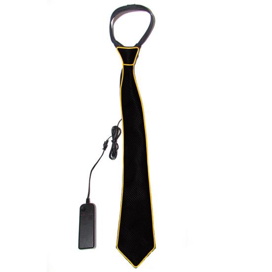 Bow Tie  LED Glow In The Dark  Adjustable Flashing Speed Multiple Light Colors for Parties Weddings Halloween Cosplay