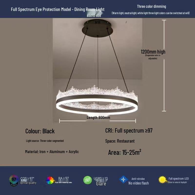 Minimalist Nordic Teardrop Chandelier: Italian Designer Modern Luxury Lighting for Living Room