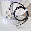 New flower data cable protective cover 14plus fast charging charging head 20w soft case is suitable for 11