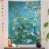 Vincent Willem Van Gogh Painting Hanging Bohemian Tapestry Hanging Tarot Hippie Wall Rugs Dorm Japanese Tapestry