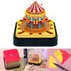 2026 Desk Calendar With Led Light Circus Panorama 3D Tear-Away Calendar Paper Carving Art Memo Pad Notepad Gift Home Decoration