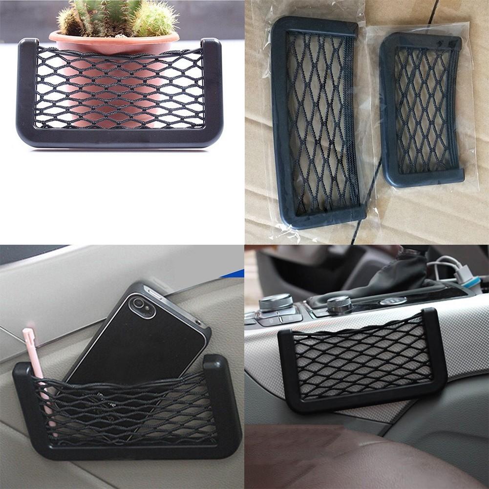 Compact Design Car Storage Bag Mesh Storage Bag Convenient Access