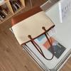 Ielgy Summer Retro Texture Underarm Bag Straw Woven Large Capacity Simple Tote Large Bag