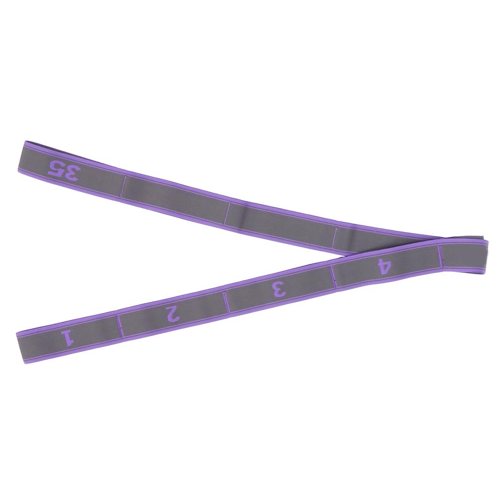   Stretch Strap Women Fitness High Elastic Multi  Exercise Stretch Band Belt(Blue Gray )