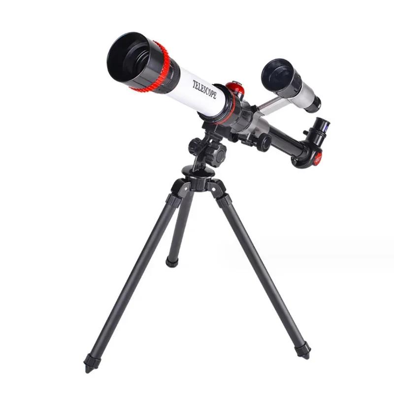 Children Monocular Telescope Astronomical Telescope Stargazing Monocular with Tripod Use for Science Experiment