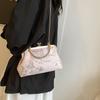 Broderi Håndveske Ny Stil Antikk Stil Cheongsam Bankett Clutch Kjedeveske Metalllås Liten Firkantet Veske