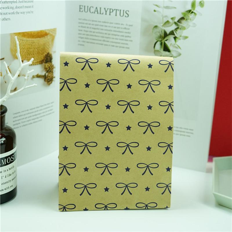 20 Stück/Packung Kraftpapier-Verpackungsbeutel Geschenkpapierbeutel Aufbewahrung Feiertagsdekoration Geburtstagsdekoration, Postkarte, Party-Geschenktüte