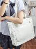 JIAERDI Süße Lolita Rosa Ita Tasche Damen Japanische Transparente Große Kapazität Tragetasche Damen Harajuku Kawaii Handtasche Ästhetisch
