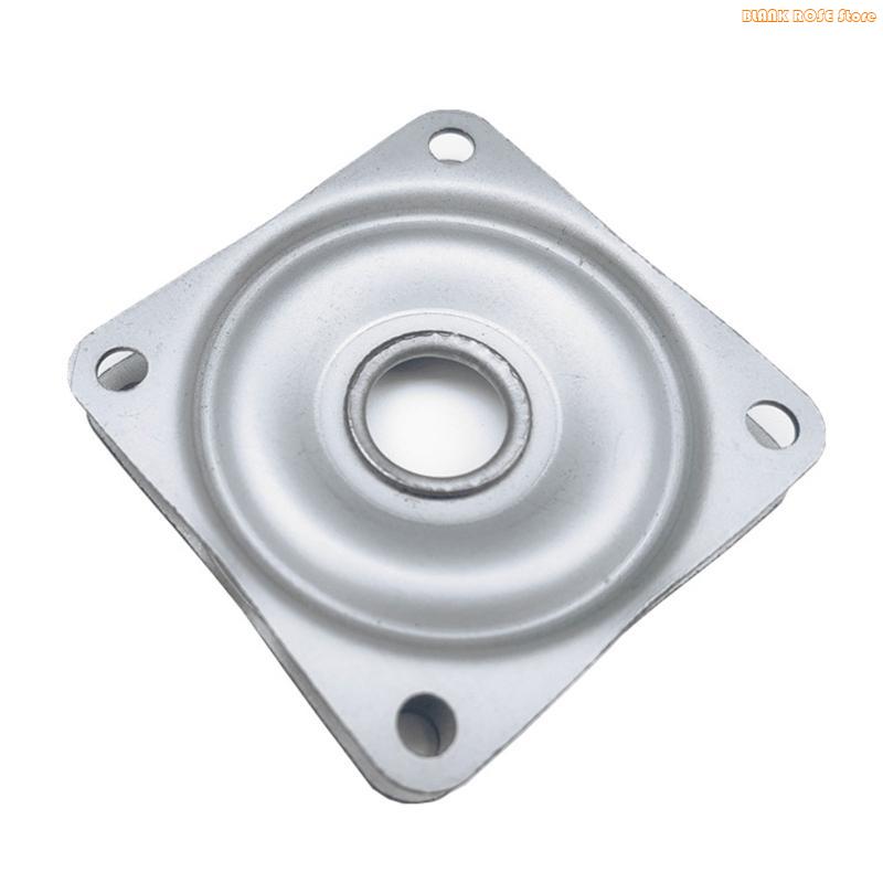 K1AE Quadratische Drehlagerplatte Drehtellerbasis Hochbelastbare Kugellager-Hardware für DIY-Projekt