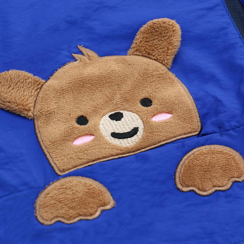 famuka Lightweight Lined and Outerwear Mountain and Embroidered 24 Kids' Boys' Children's Baby's Parka, Water-Repellent, Windproof, Cold-Proof, (JP,