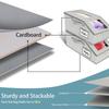 Breathable Nonwoven Hat Organizer With Clear View Window Foldable Design For Closet Space Storage Solution