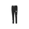 Knitted Sweatpants Women's Black Moderate Cuffed Pants 598655-01