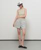 GENERALIDEA Lace-Trimmed Sweat Shorts [Melange Grey] / Gf2Lhp526