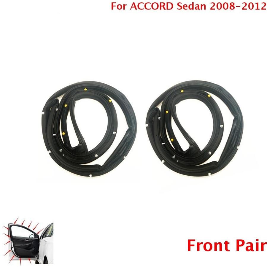 

For honda accord sedan 2008-2012 new front door sealing mouldings