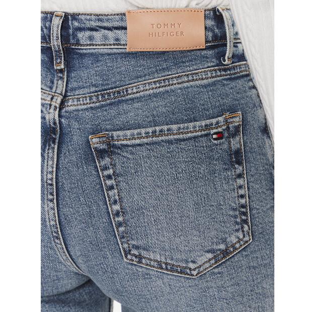 Джинсы Tommy Hilfiger Cigarette Hw A Mio WW0WW40631 синий Slim Fit