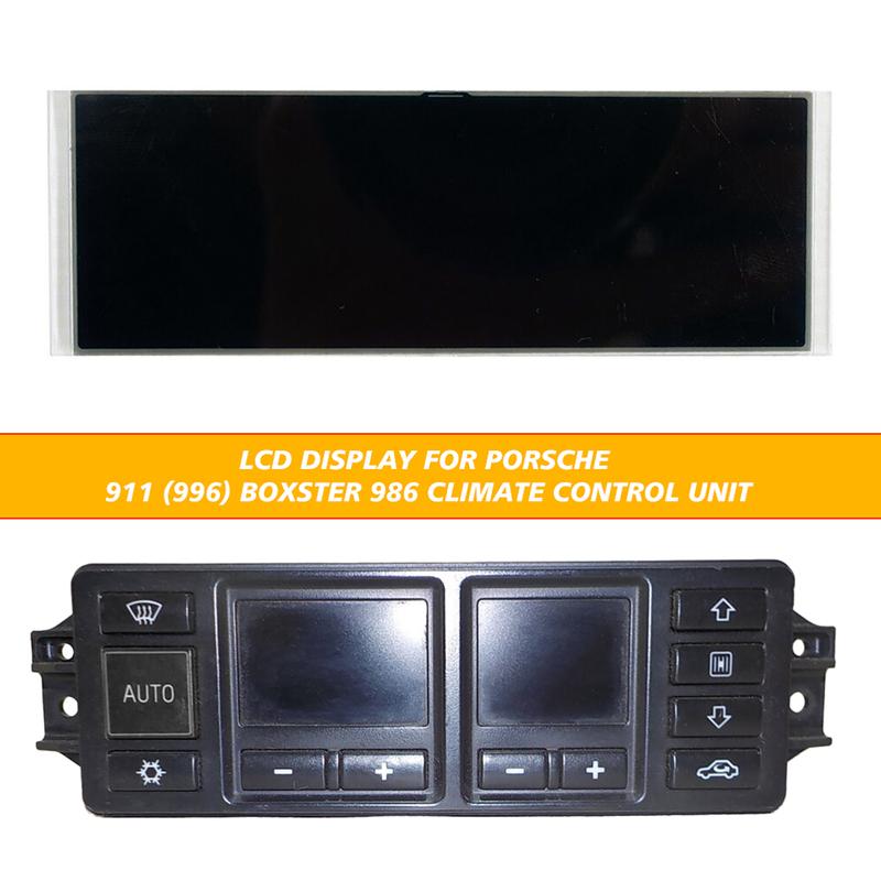 Dashboard LCD Display Screen For 1997-2006 Porsche 911 996 Boxster 986 RUF AC Heater Temperature Climate Control Repair Parts