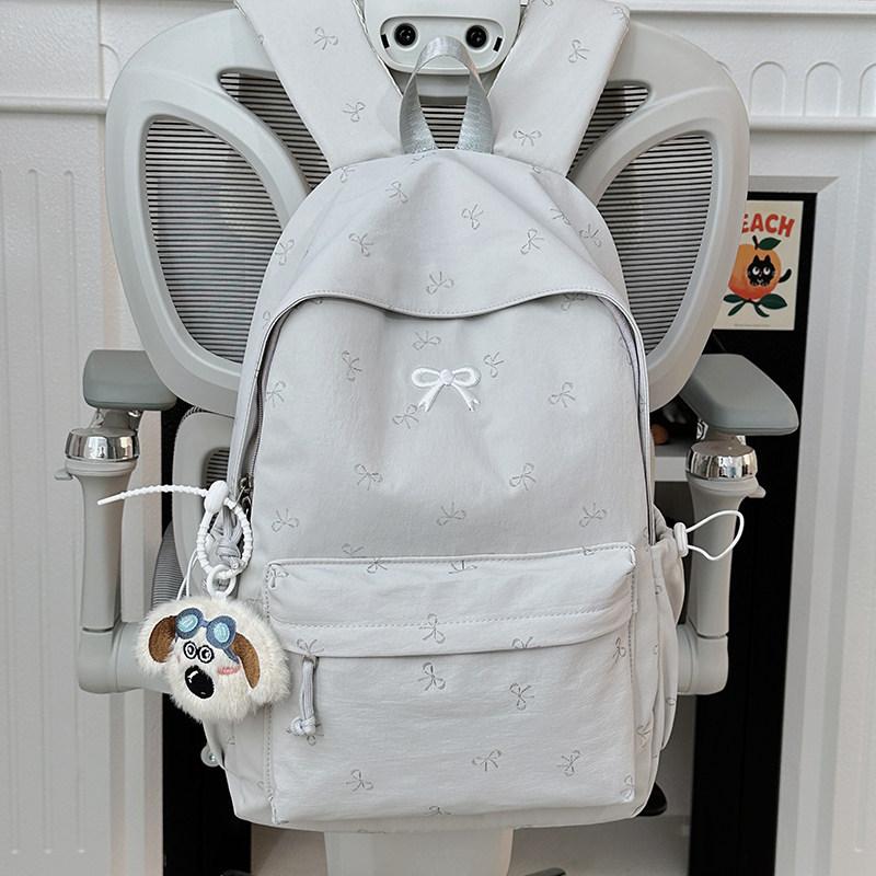 Schoolbag1011 Summer School Bag Female Junior High School Student Niche Ins Large Capacity Backpack Japanese Travel College Student Backpack
