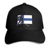 Finland National Hockey Flag Baseball Cap Luxury Brand Golf Hats for Unisex Sailor Cap for Unisex Hats For Women Unisexs