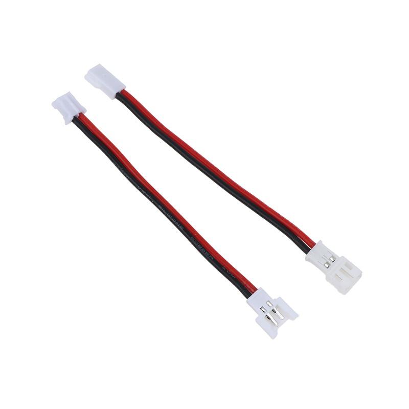 5Pcs Ph2.0 Male/Female To Mx2.54Mm Lithium Battery Conversion Cable 24Awg Length 5Cm Silicone Wire