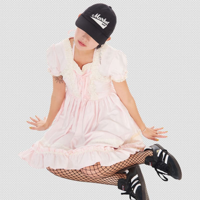 OOOMARKET Triangle Cap (black)