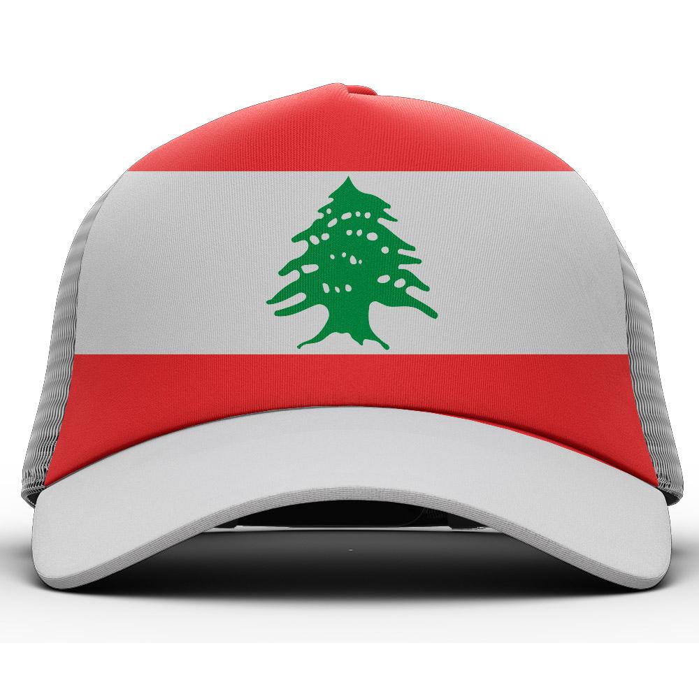 Lebanon Male Diy Free Custom Name Lbn Unisex Hat Nation Flag Lb Republic Arabic Arab Lebanese Country Print Photo Baseball Cap