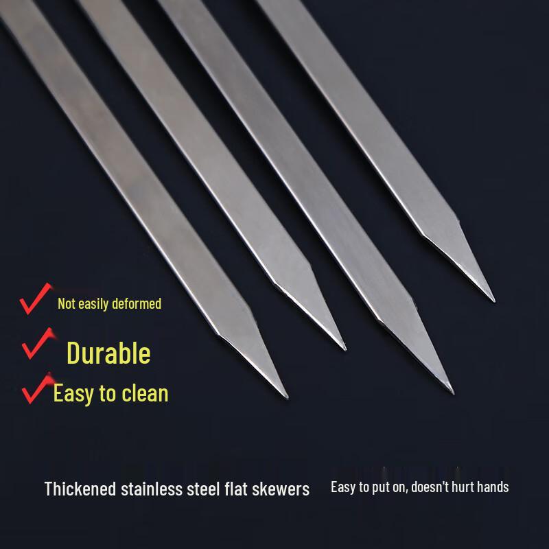 Commercial Stainless Steel BBQ Skewers