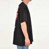 Off-White Red Marker Over Tee Black Men Tops OMAA038S21JER0021025