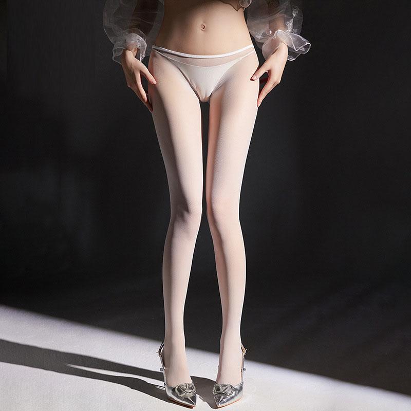 0D Bardzo cienkie Rajstopy Pończochy Jedwabne Rajstopy Slim Legginsy Skarpeta