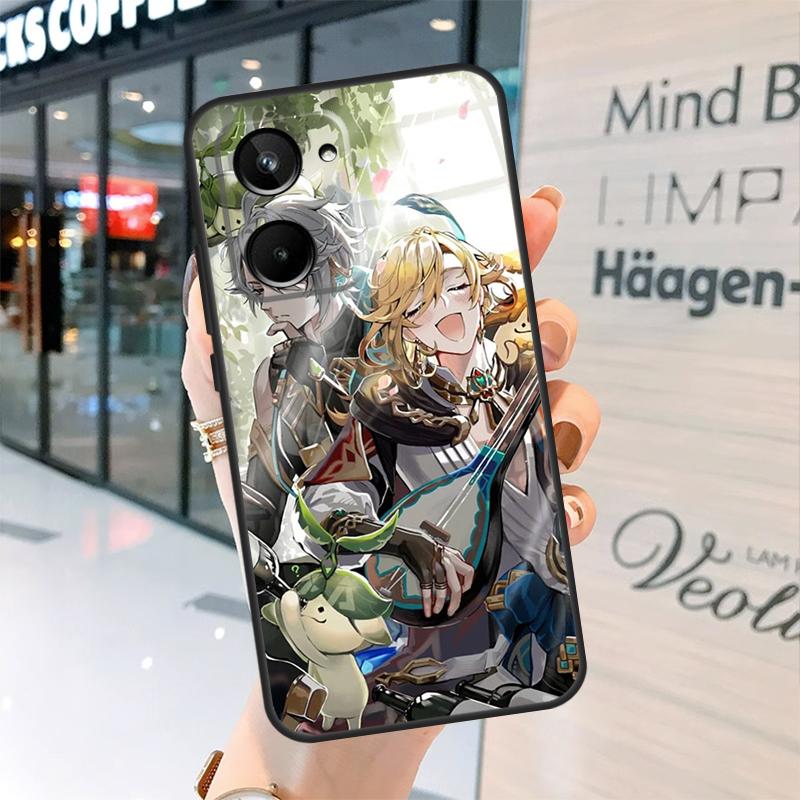 Genshin Impact Alhaitham Kaveh For Realme C55 C33 C35 C31 C30 C25 C21Y C15 C11 GT Neo 5 3 2 2T 3T 8 9 10 11 Pro Plus Case