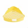 Small Pet Toilet Box SpillResistant Triangle Potty AntiTip Guinea Pig Corner for Chinchillas,
