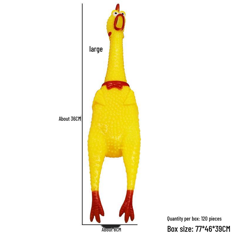 Пищащая курица Детская говорящая игрушка - Кудахтающий декомпрессионный питомец щенок