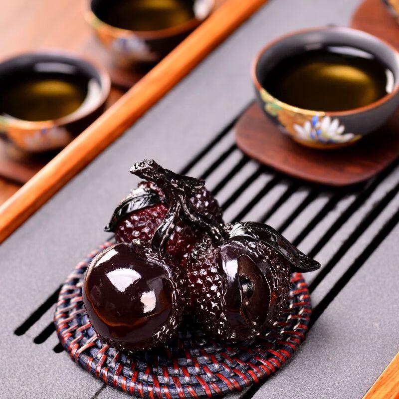 Ozdoba čajového mazlíčka z pryskyřice měnící barvu