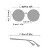 Polarized Glasses ND Filter Women Men Trendy Eyewear 1-9 Gears Adjustable Sunglasses Designer Glasses Handcrafted Retro Glasses