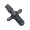 3/5mm 4/7mm Barb To 5mm 6mm Thread Black Joint 1/4" Hose Joint Garden Irrigation Water Connector PVC Pipe Drip Watering Fittings