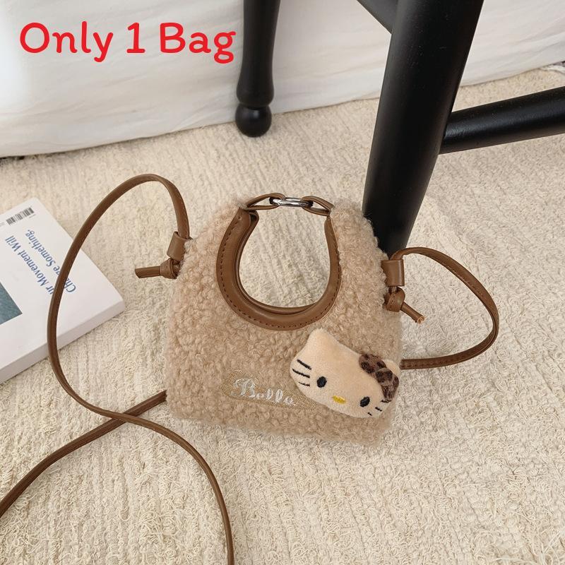 Childrens Plush Bunny Coin Purse With Cartoon Pattern For Girls And Kids
