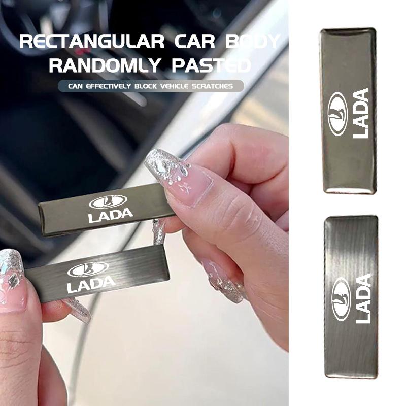 Universal Car Logo Emblem Badge Metal Sticker Decal Accessory For Lada Niva Vesta 4X4 Largus Priora Granta Samara Kalina SS14
