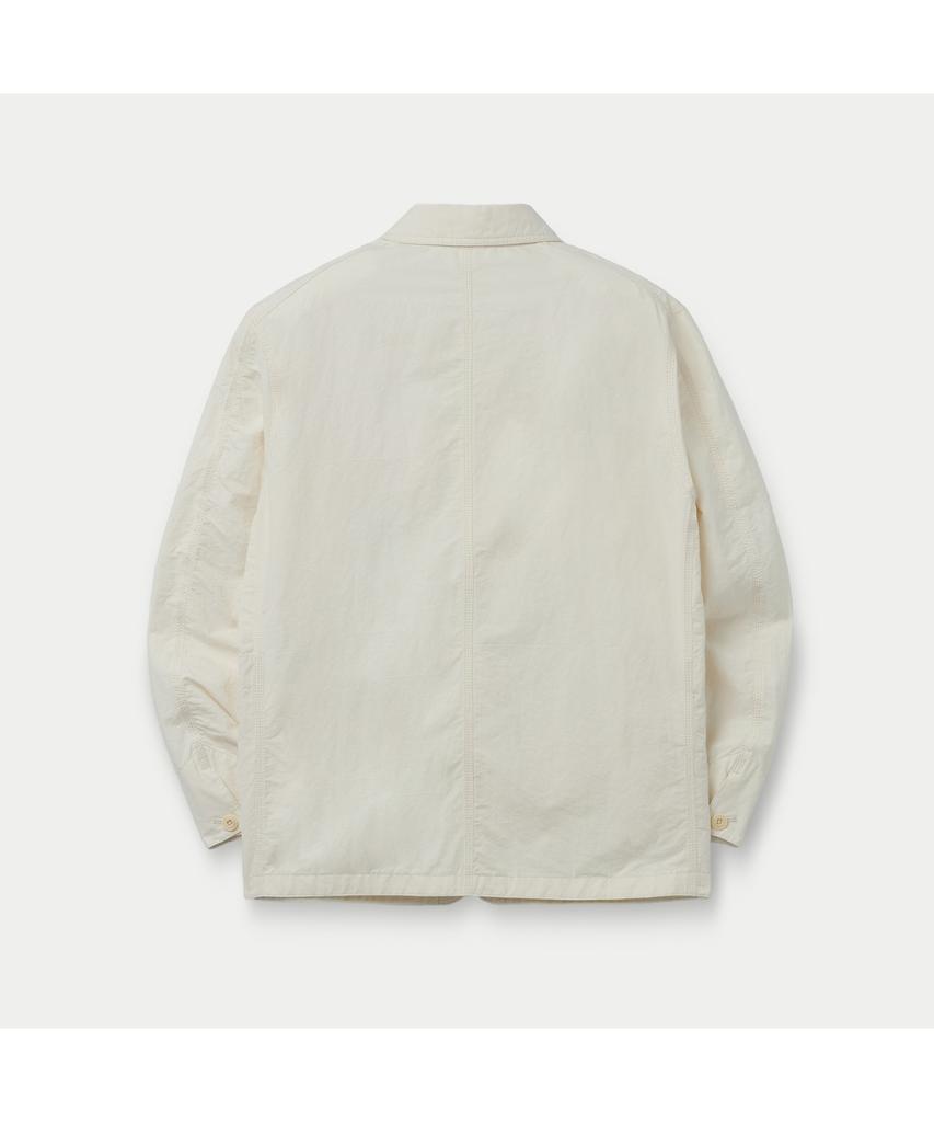 Series (Set Up) Cotton Linen Garment Washed Chore Oversized Jacket Sajam26532Ivx