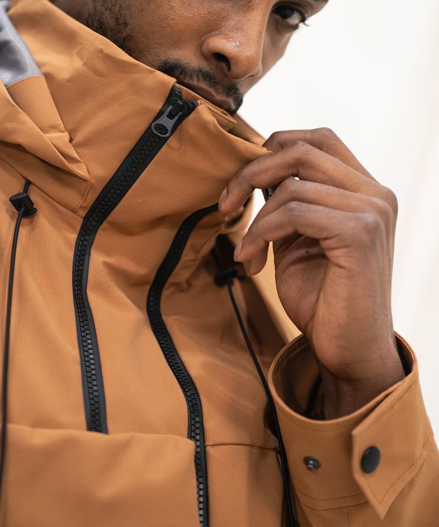 Kalapatthar 3 Layer Hard Shell Mid-Jacket - Orange
