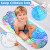 Baby Bath Mat for Tub Non Slip Kids Bath Mat with Suction Cup Cartoon Shower Bathtub Mats Toddler Massage Pad