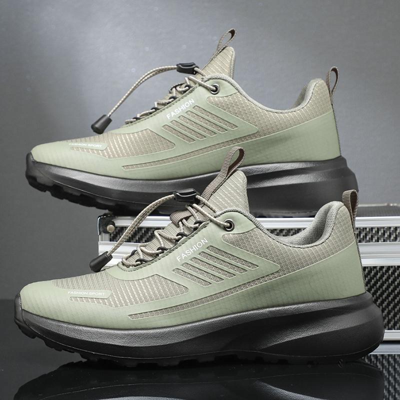 Fashion Lightweight Running Shoes for Men Stylish Designer Mesh Casual Sneakers Lace-Up Man Outdoor Sports Tennis Shoes Treking Footwear