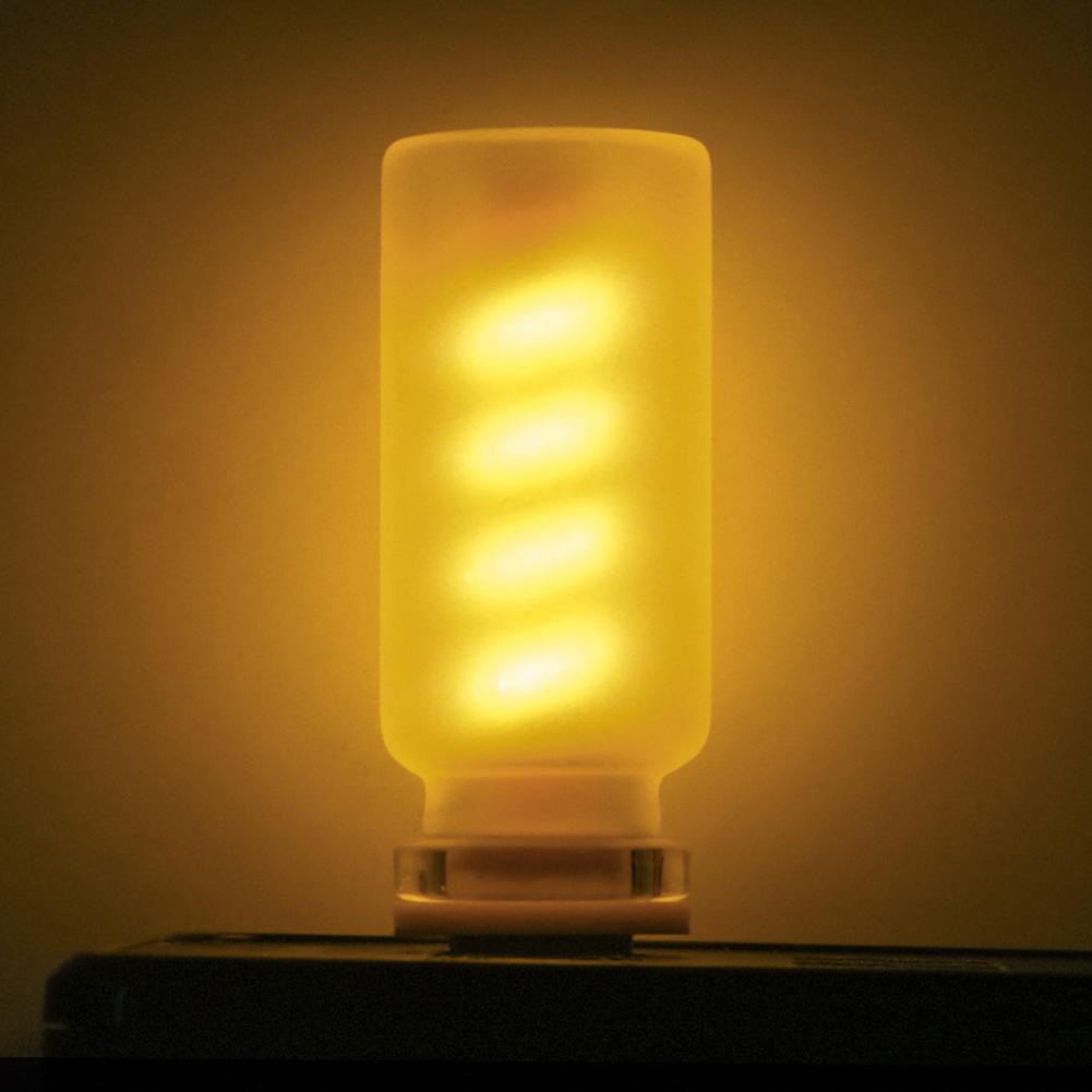 Milchglas USB Touch Control Auto LED Licht Atmosphärenlicht Glühbirne Glühlampe LED Filament Schlafzimmer Nachtdekoration